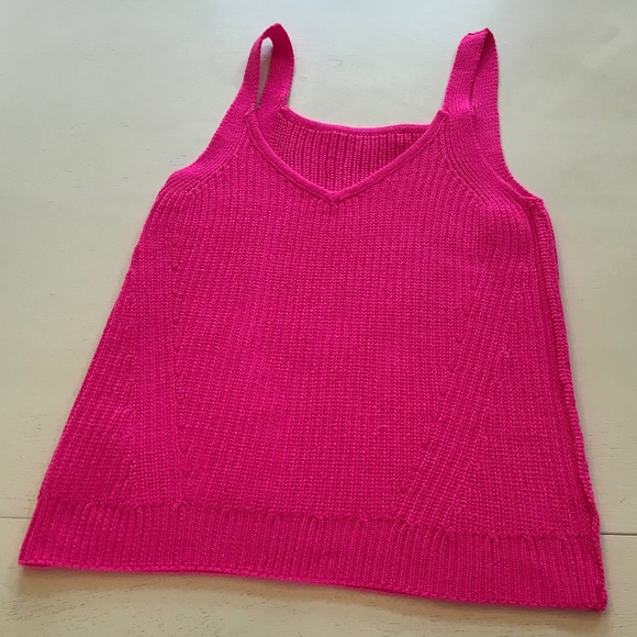 LILLY PULITZER BRISTOW TANK SWEATER PASSION FRUIT PINK - Picture 6 of 11